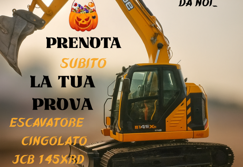 PROVA IL NUOVO JCB 145XRD
