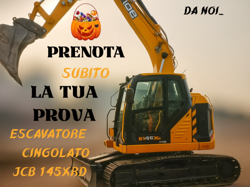 PROVA IL NUOVO JCB 145XRD